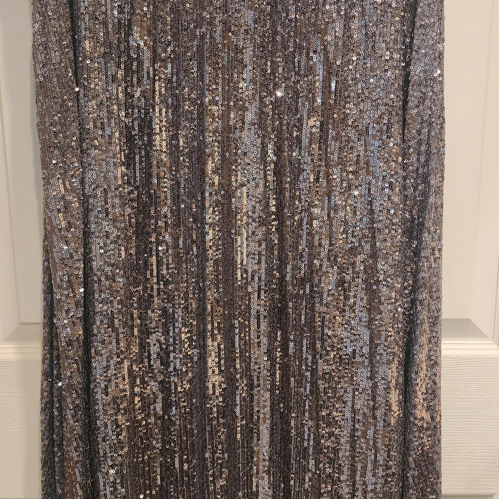 Womens Silver Sequin Skirt, On 34th, Size 14, NWOT - Picture 3 of 7